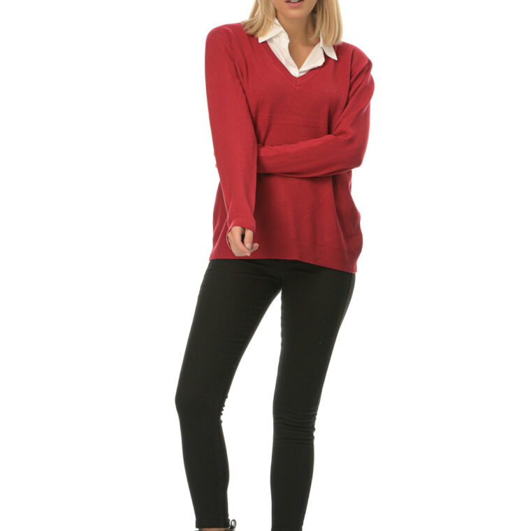 Μαύρο ψηλόμεσο ελαστικό παντελόνι με κουμπιά