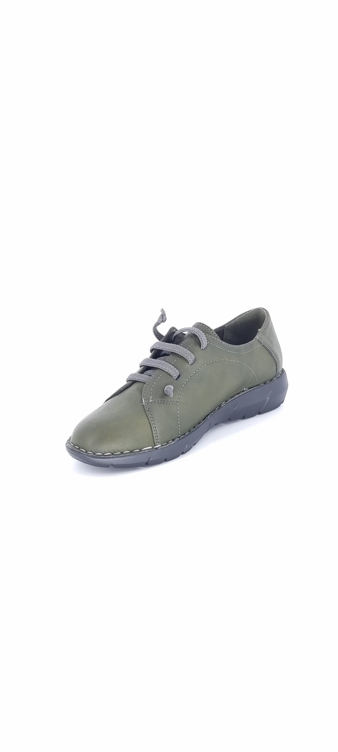 Sneaker με κορδόνια πράσινο