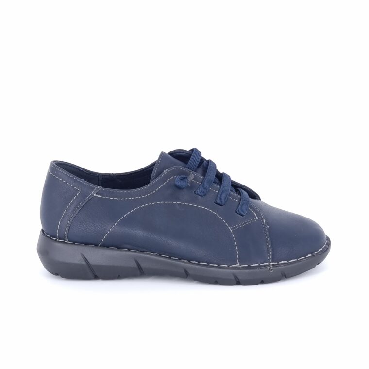 Sneaker με κορδόνια μπλε