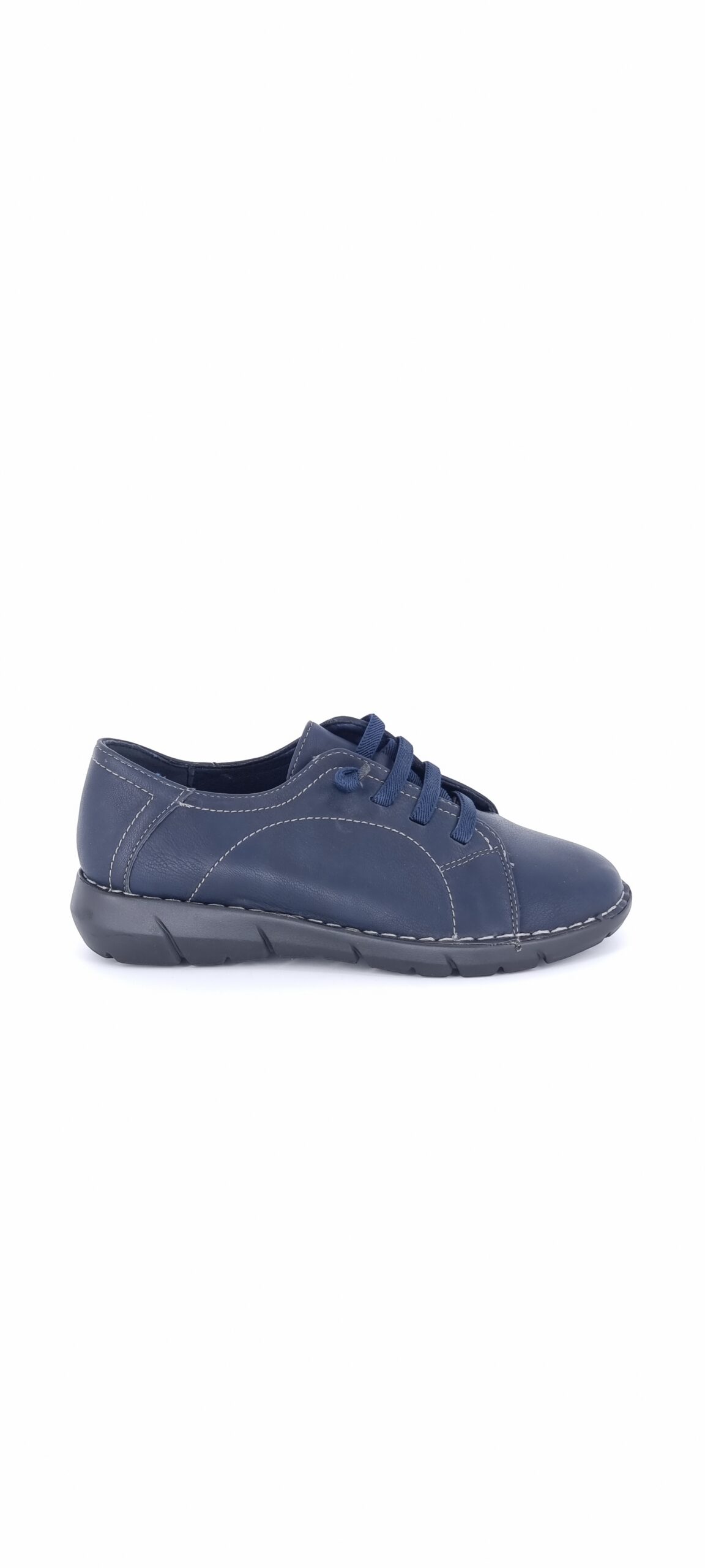Sneaker με κορδόνια μπλε