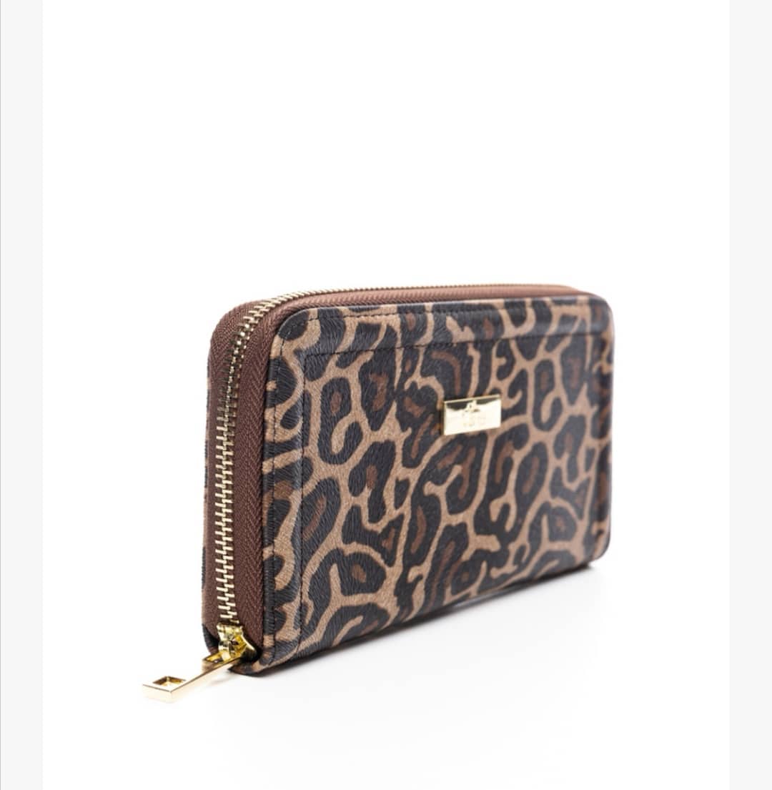 Πορτοφόλι με animal print μοτίβο veta bags accesories Πορτοφόλι με animal print μοτίβο veta bags accesories